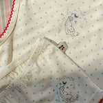 Konges Sløjd A/S Ondergoed blue kitty dot/tramonto