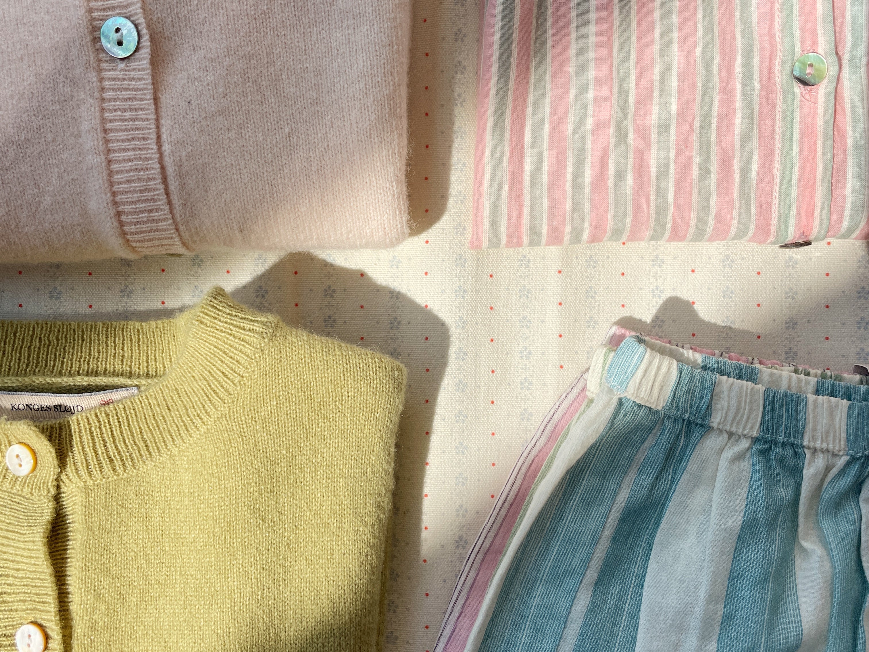 Konges Sløjd A/S Geweven Shirts blush stripe