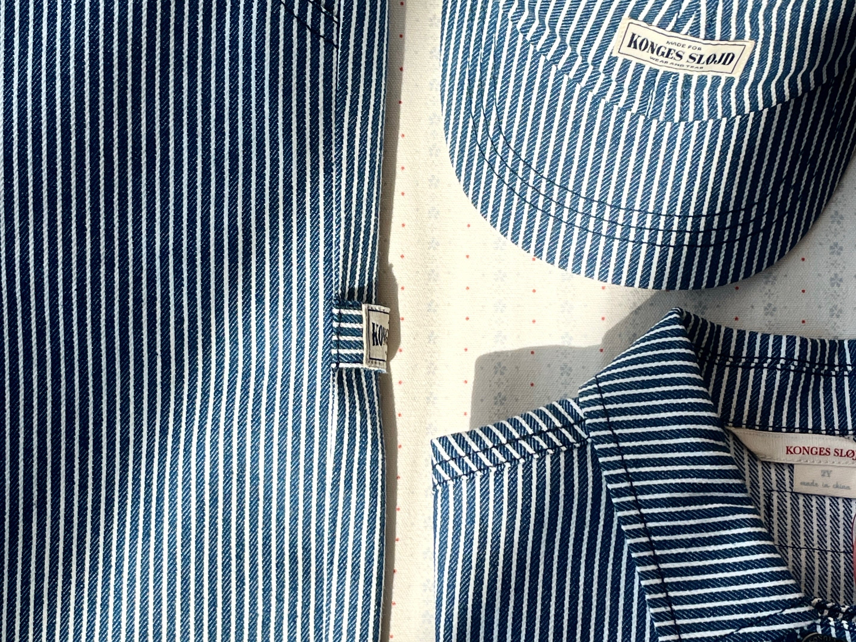 Konges Sløjd A/S Hoedjes blue stripe