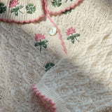 Konges Sløjd A/S Gebreide Cardigans off white