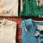 Konges Sløjd A/S Geweven Jacks En Vesten bow kitty denim