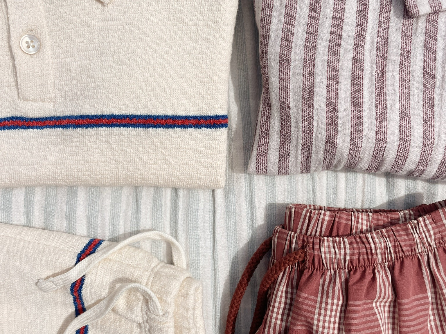 Konges Sløjd A/S JERSEY T-SHIRTS trio stripe