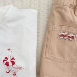 Konges Sløjd A/S JERSEY T-SHIRTS off white/lifeguard service