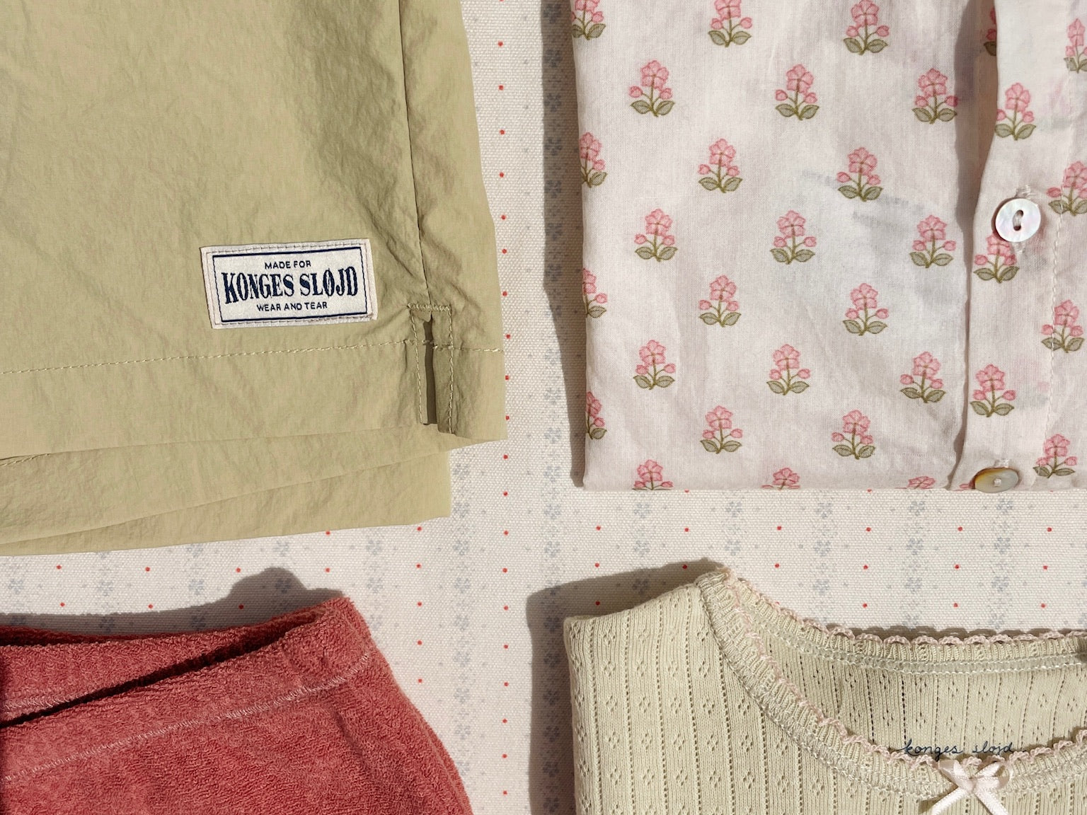 Konges Sløjd A/S WOVEN SHIRTS carta fiori