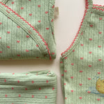 Konges Sløjd A/S JERSEY PANTS coeur lint