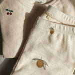 Konges Sløjd A/S Jersey Broeken lemon