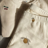 Konges Sløjd A/S Jersey Broeken lemon