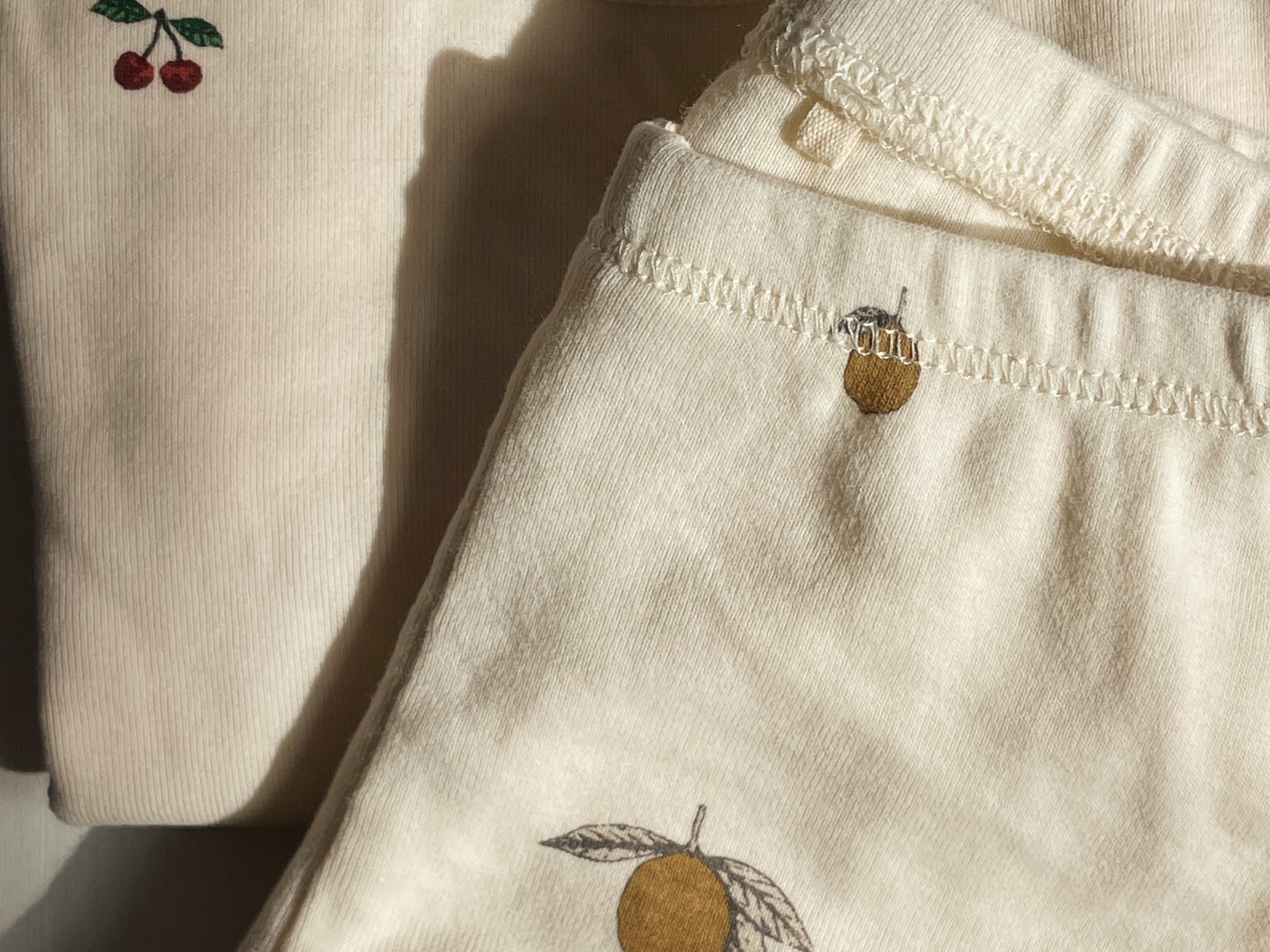 Konges Sløjd A/S JERSEY PANTS lemon