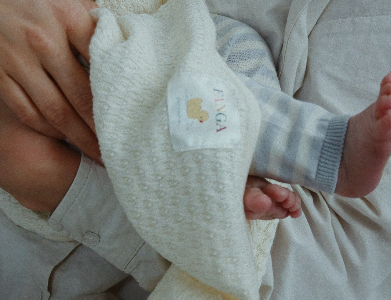 Konges Sløjd A/S KNITTED PANTS gray dawn