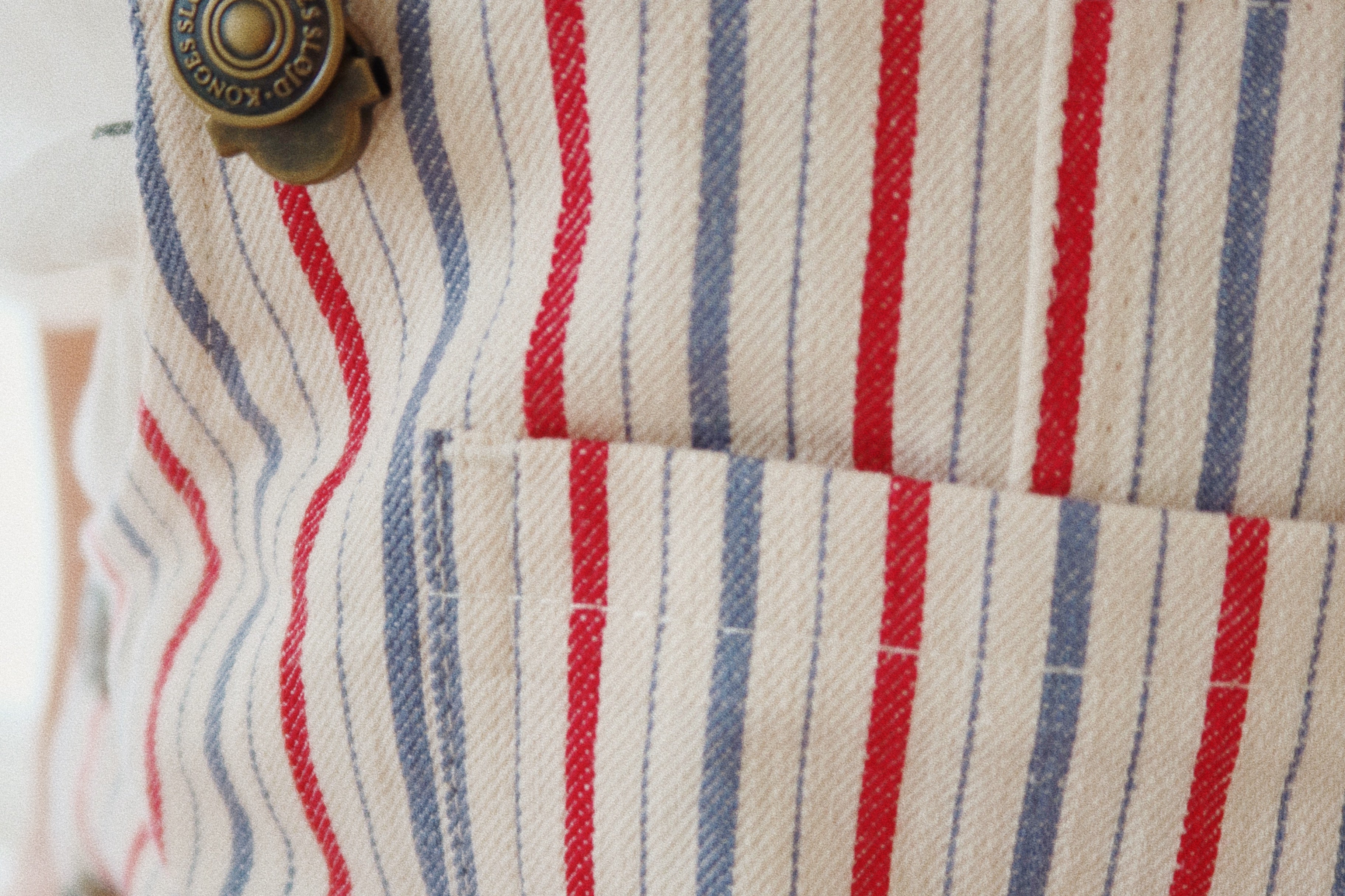 Konges Sløjd A/S Geweven Shorts En Pofbroeken antique stripe