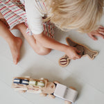 Konges Sløjd A/S Geweven Shorts En Pofbroeken antique stripe