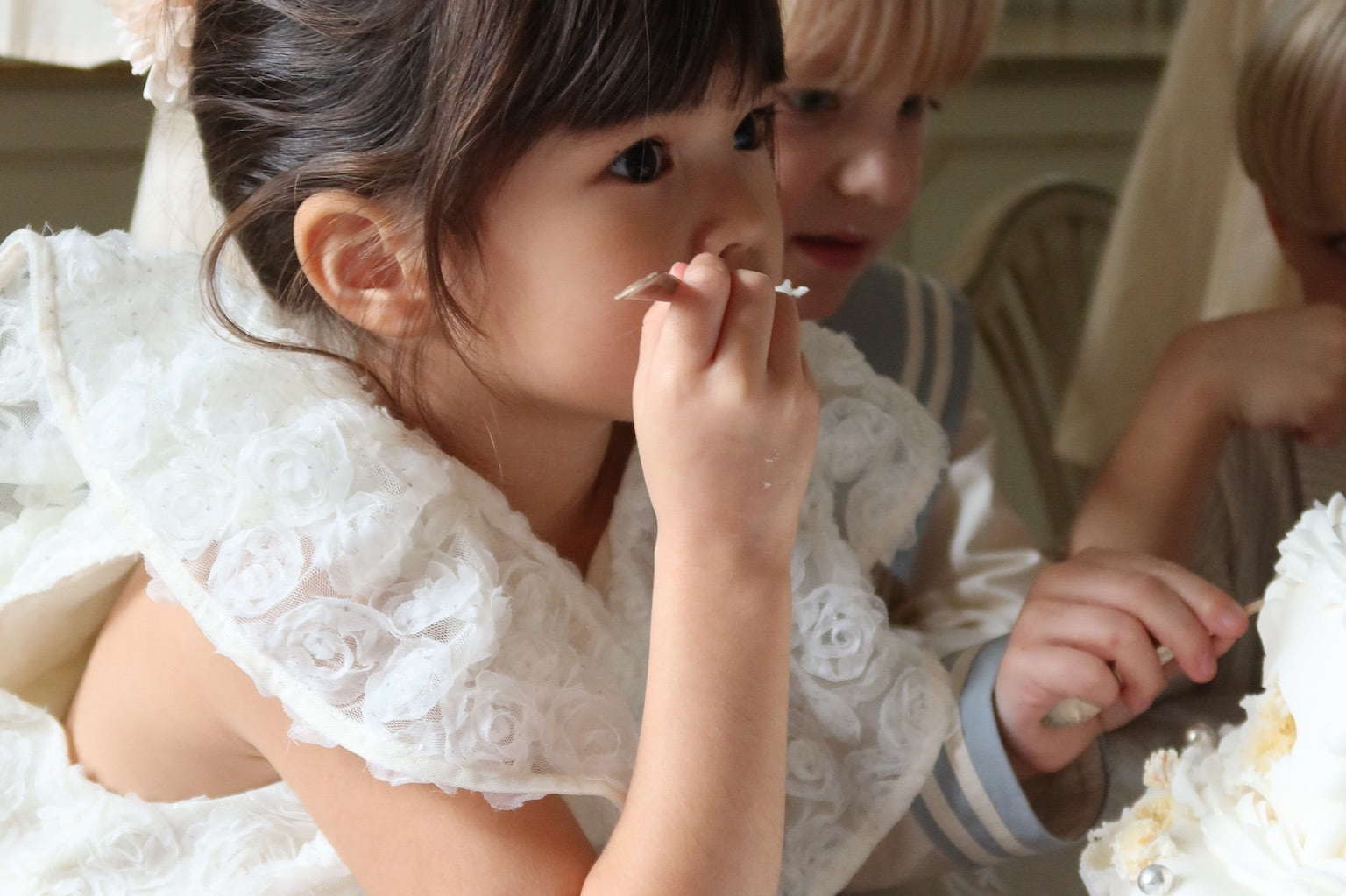 Konges Sløjd A/S WOVEN DRESSES eggnog