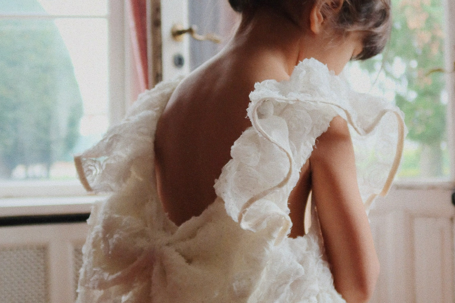 Konges Sløjd A/S WOVEN DRESSES eggnog