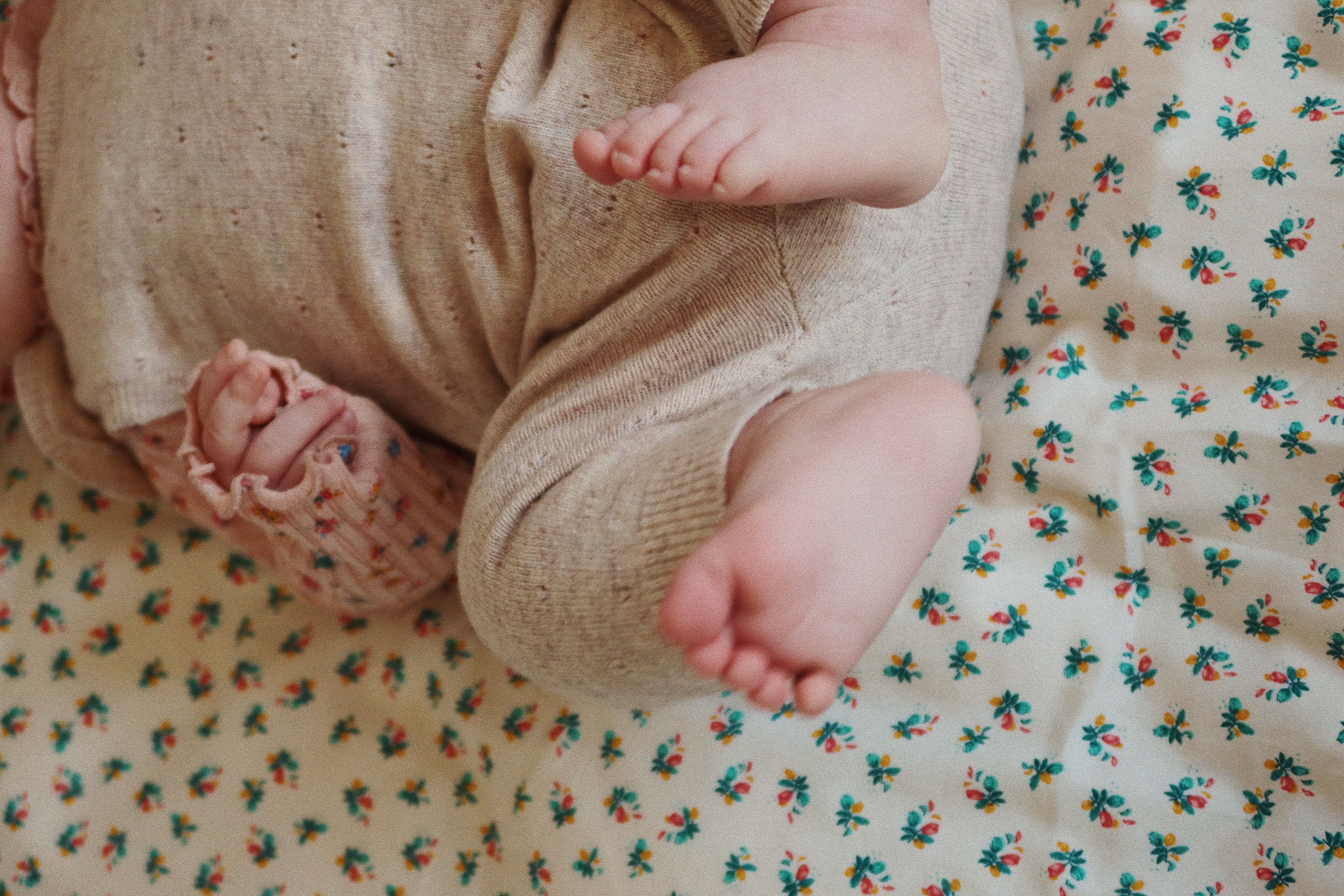 Konges Sløjd A/S Babybeddengoed fleur coloré