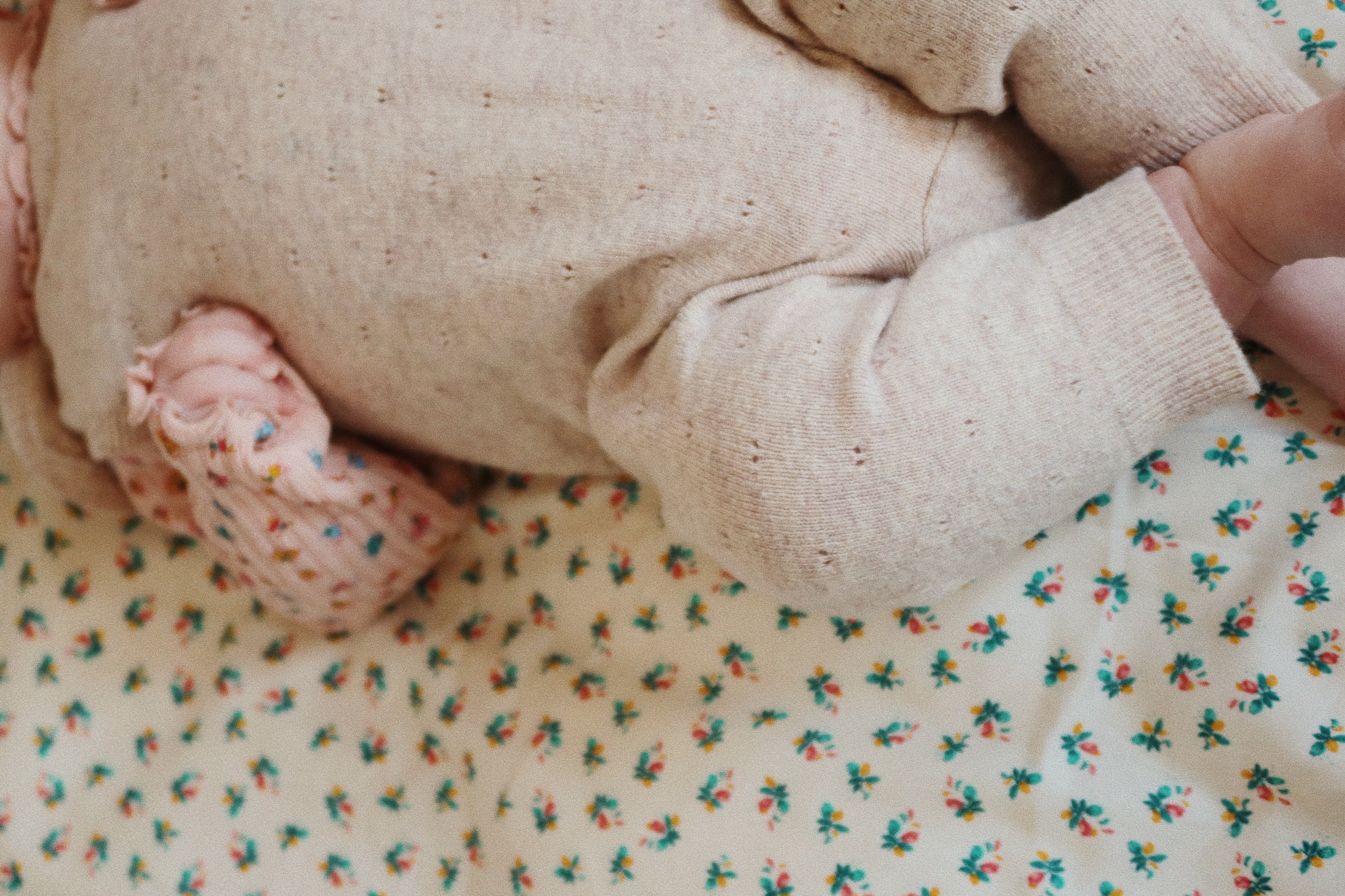 Konges Sløjd A/S Babybeddengoed fleur coloré