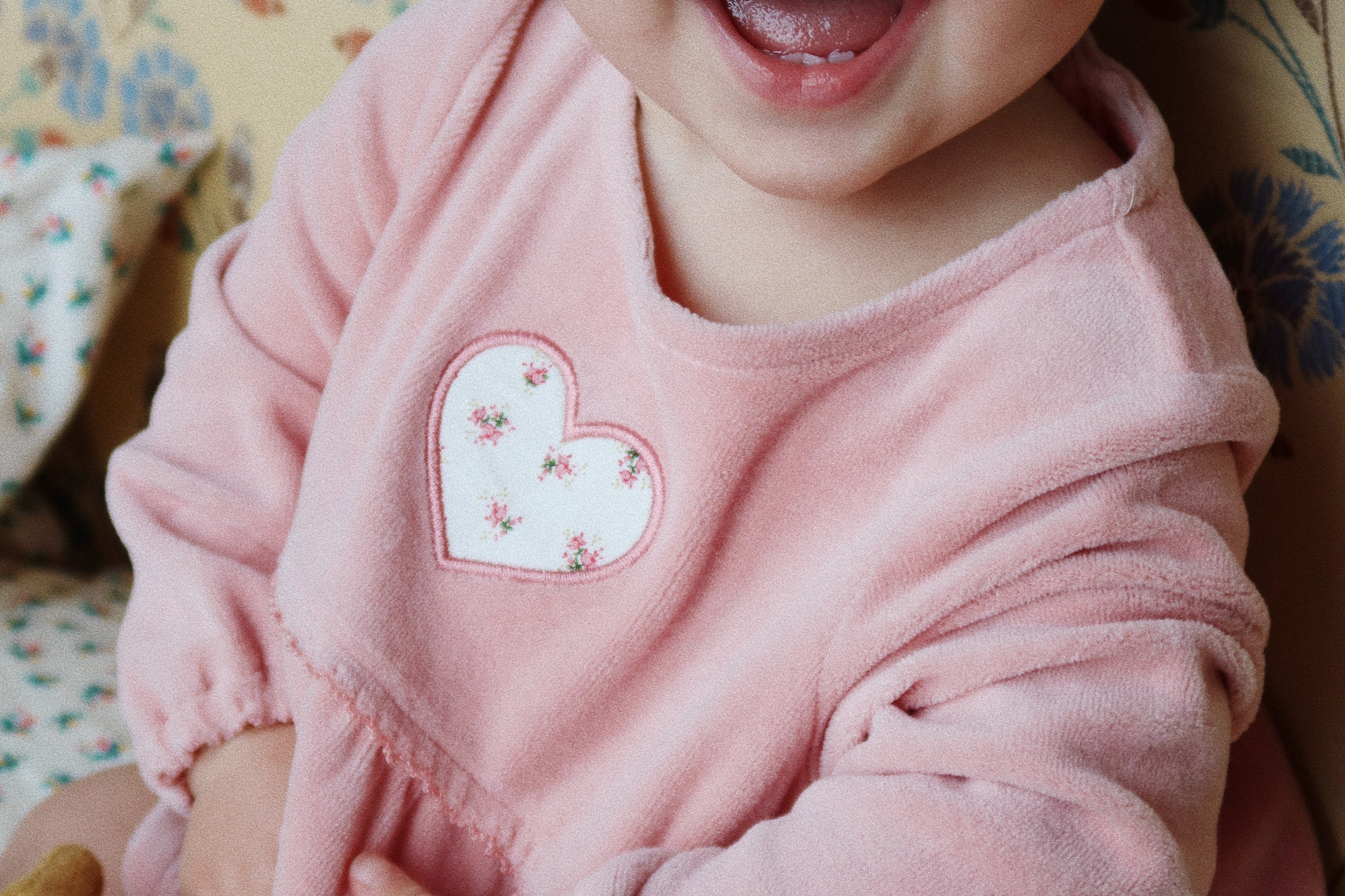 Konges Sløjd A/S Babybeddengoed fleur coloré