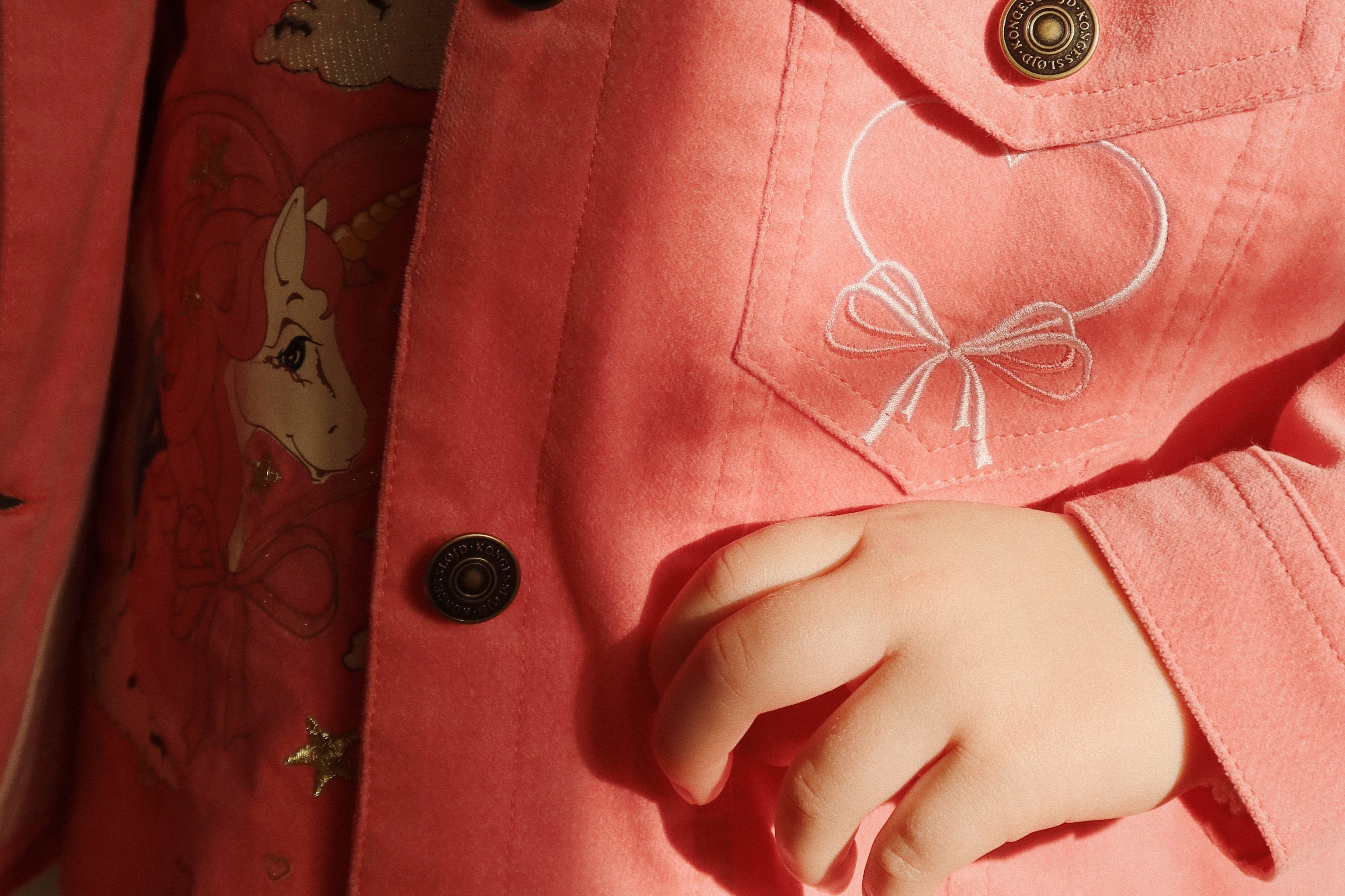 Konges Sløjd A/S WOVEN DRESSES flamingo plume