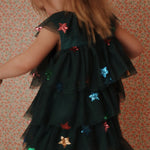 Konges Sløjd A/S WOVEN DRESSES hunter green