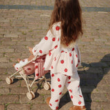 Konges Sløjd A/S WOVEN SHIRTS ladybug bow
