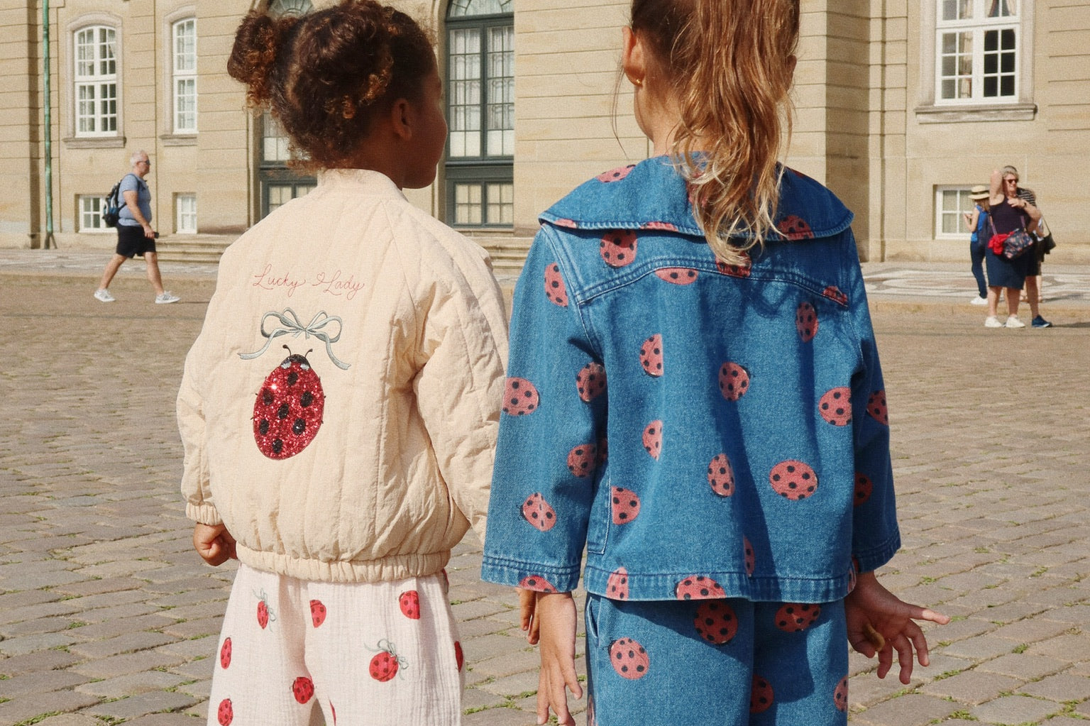 Konges Sløjd A/S Geweven Broeken ladybug bow
