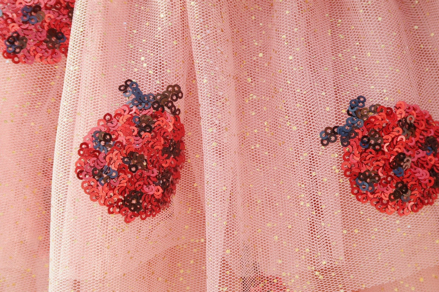 Konges Sløjd A/S WOVEN DRESSES ladybug sequin