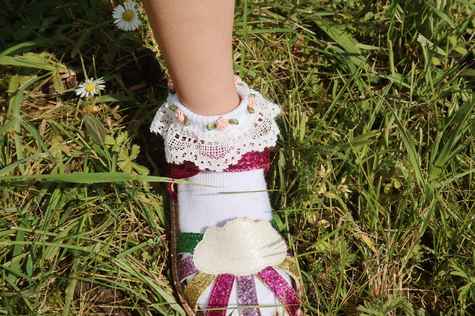 Konges Sløjd A/S Sandalen flamingo plume