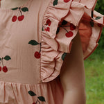 Konges Sløjd A/S Geweven Shirts Met Korte Mouwen ma grande cerise blush