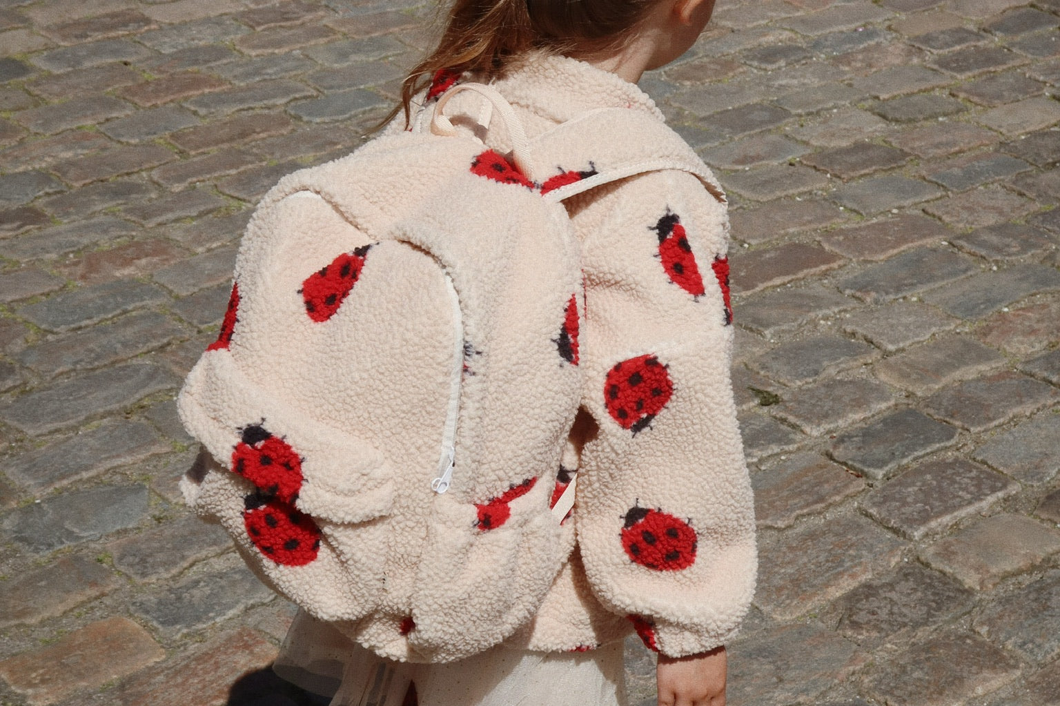 Konges Sløjd A/S Rugzakken ladybug sand