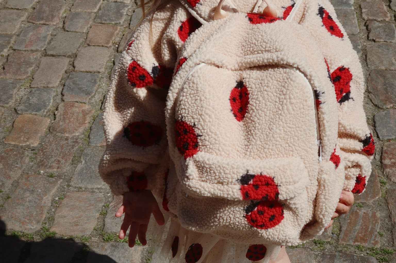 Konges Sløjd A/S Rugzakken ladybug sand