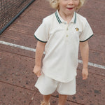 Konges Sløjd A/S Jersey Shorts En Pofbroeken antique white
