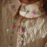 Konges Sløjd A/S Gebreide Cardigans cream off white