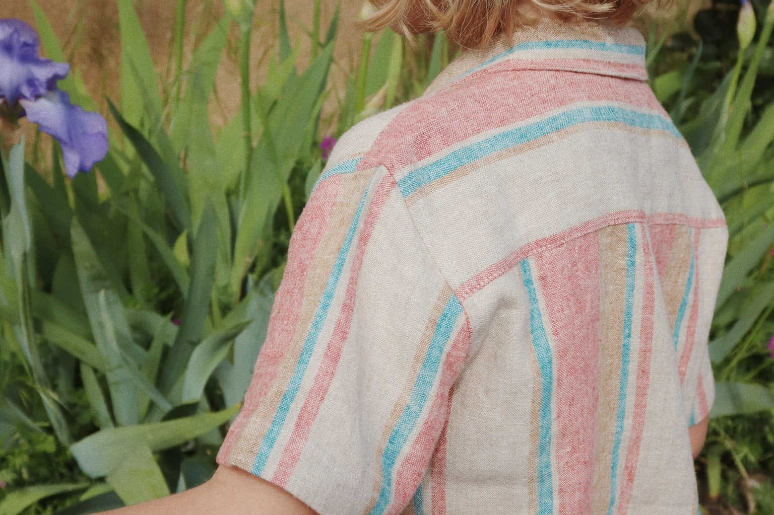Konges Sløjd A/S Geweven Shirts Met Korte Mouwen stan stripe