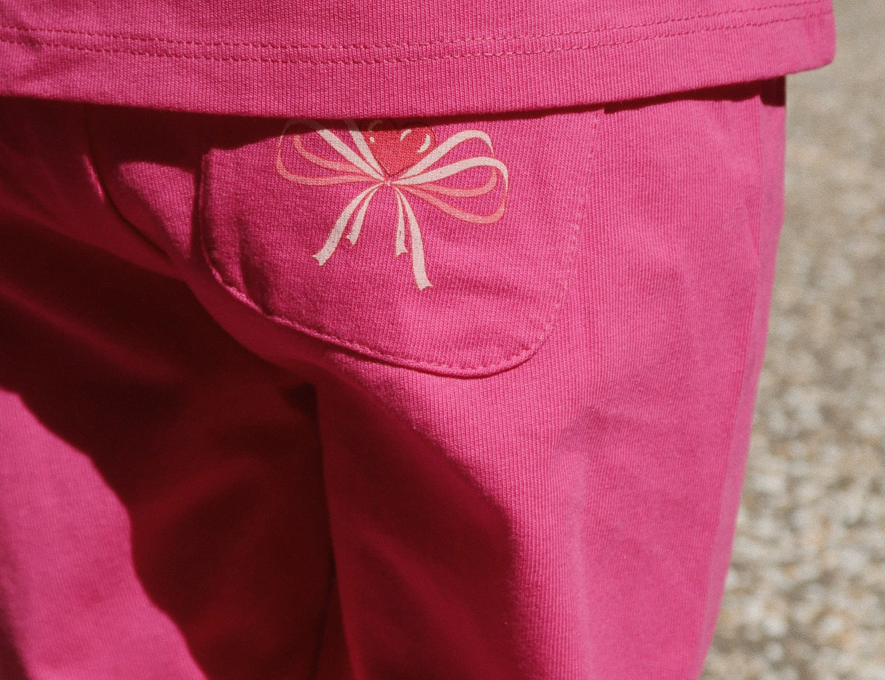 Konges Sløjd A/S JERSEY PANTS viva magenta