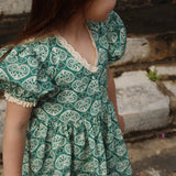 Konges Sløjd A/S WOVEN DRESSES lacy green