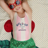 Konges Sløjd A/S SWIMSUITS candy rose stripe