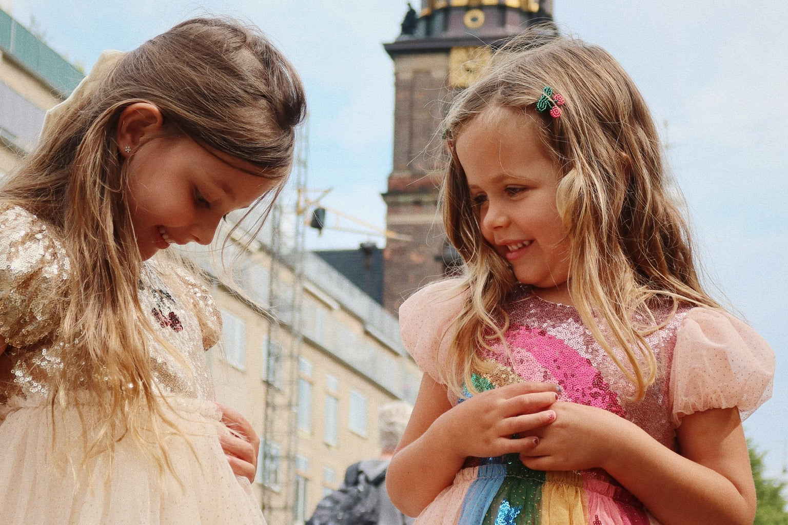 Konges Sløjd A/S WOVEN DRESSES evening sand