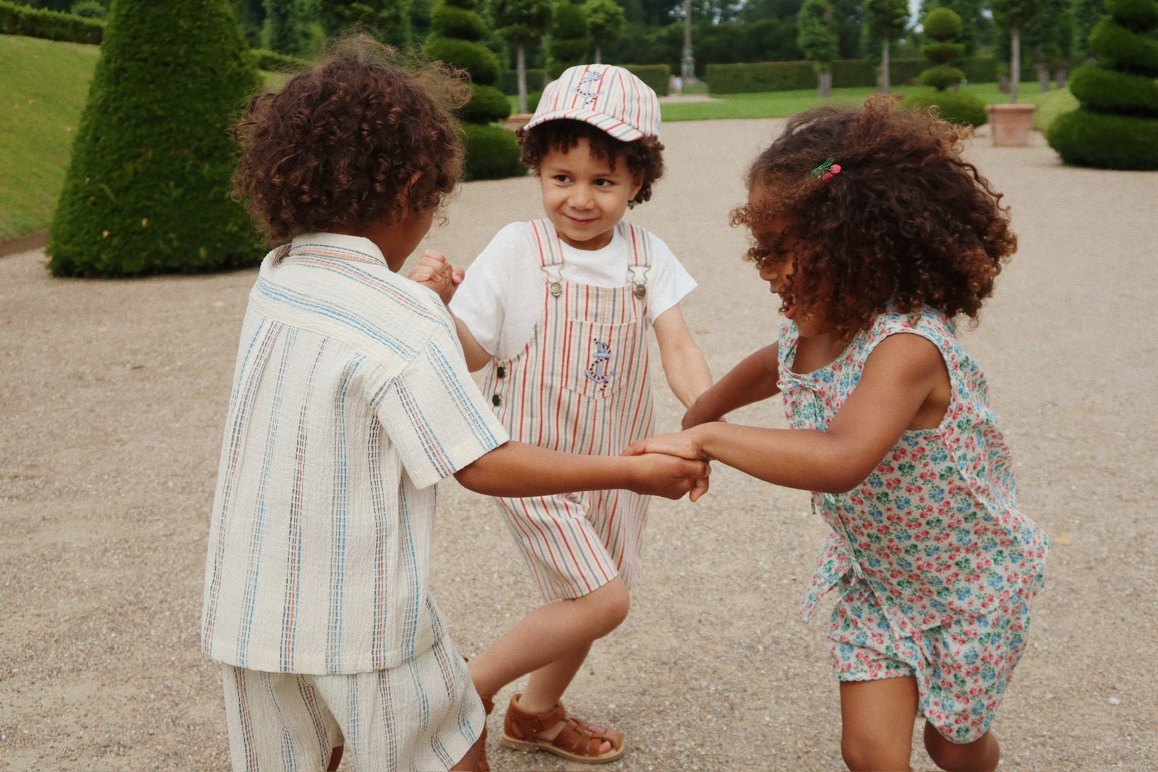 Konges Sløjd A/S WOVEN SHORT SLEEVE SHIRTS antique white