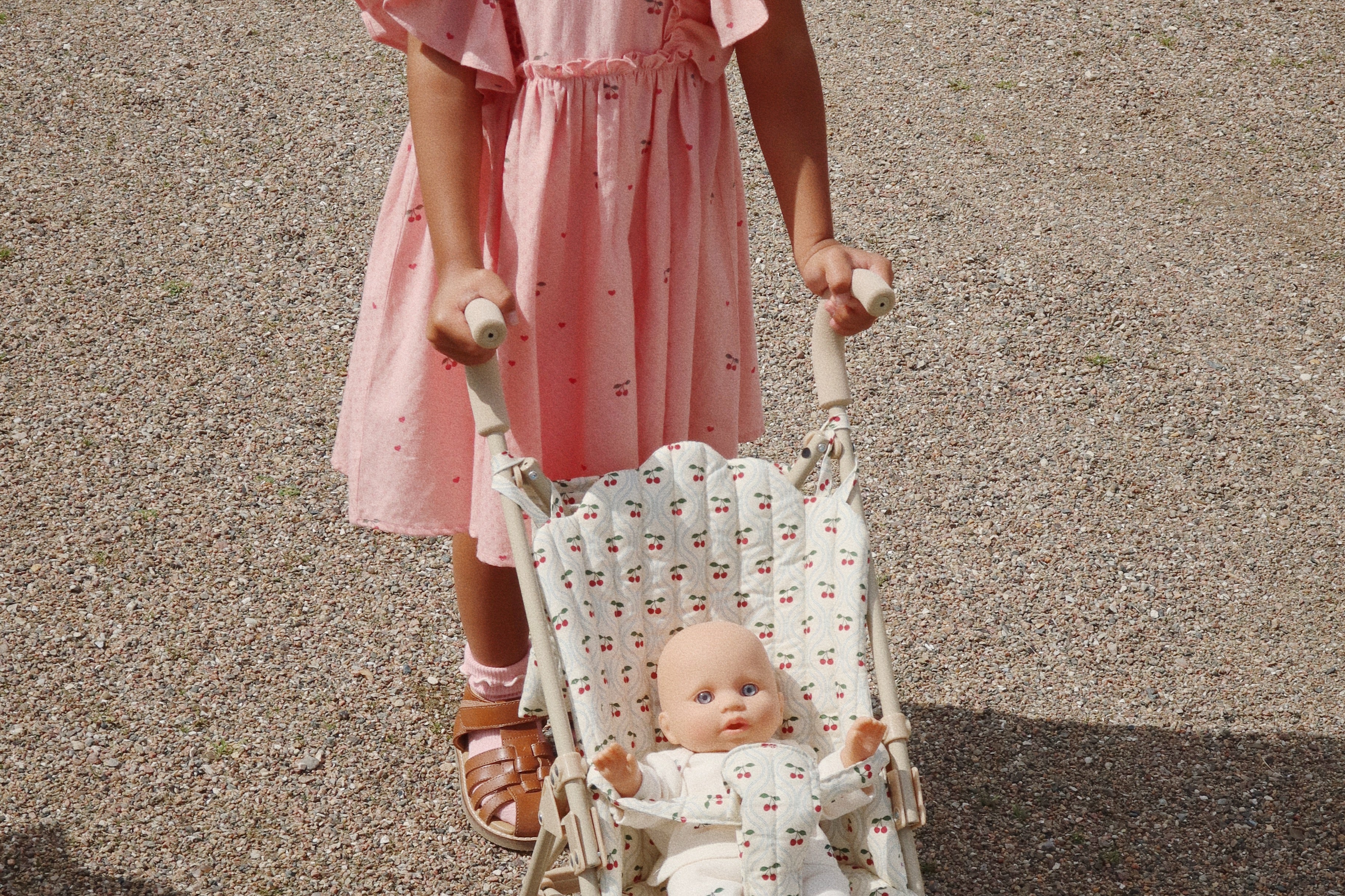 Konges Sløjd A/S WOVEN DRESSES cherry coeur