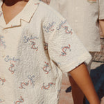 Konges Sløjd A/S Geweven Shirts Met Korte Mouwen rock my boat