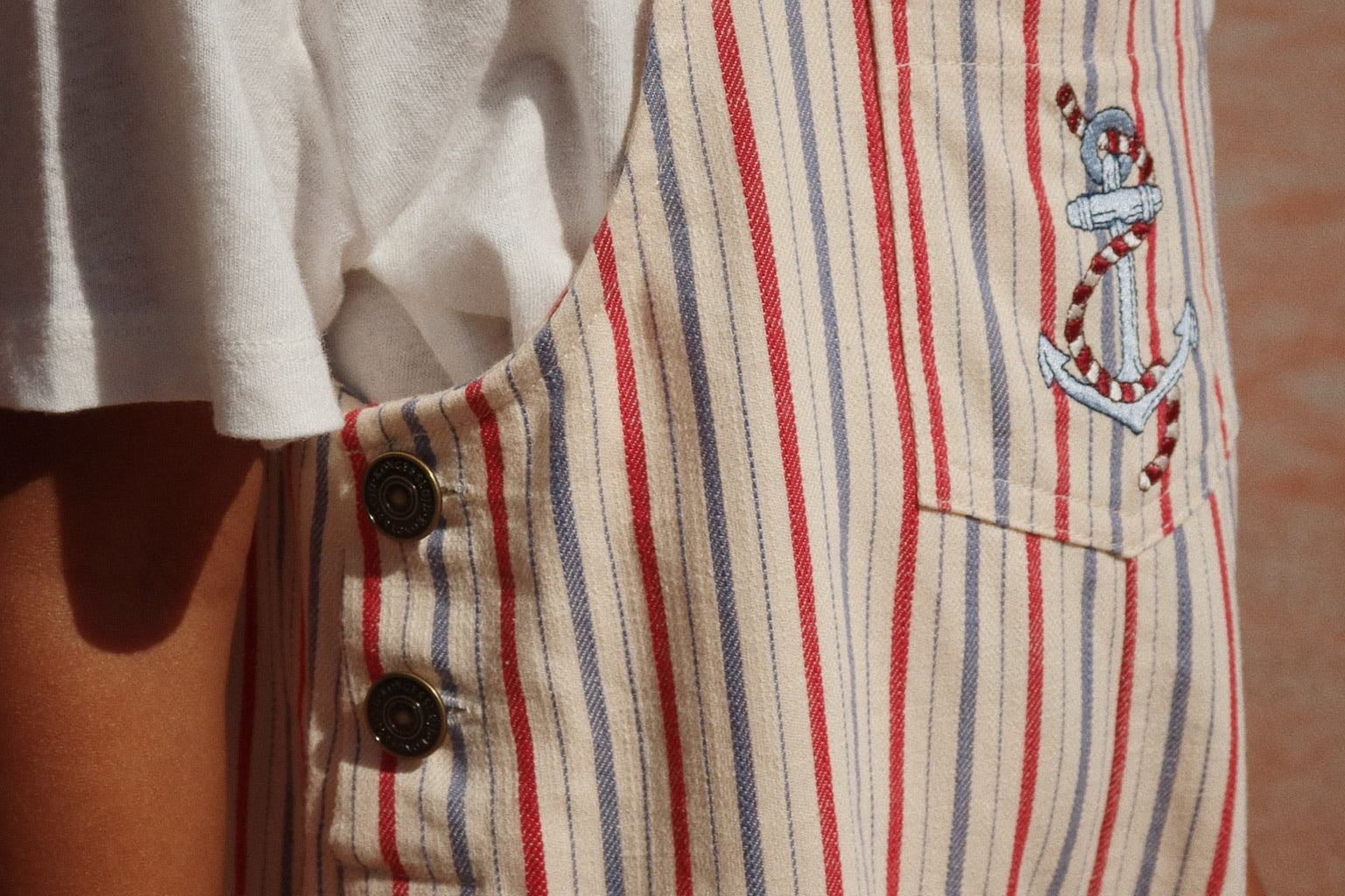 Konges Sløjd A/S Geweven Rompers En Jumpsuits antique stripe