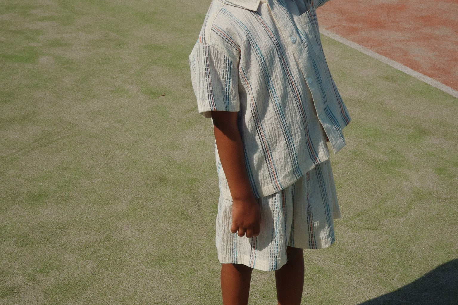 Konges Sløjd A/S WOVEN SHORT SLEEVE SHIRTS antique white