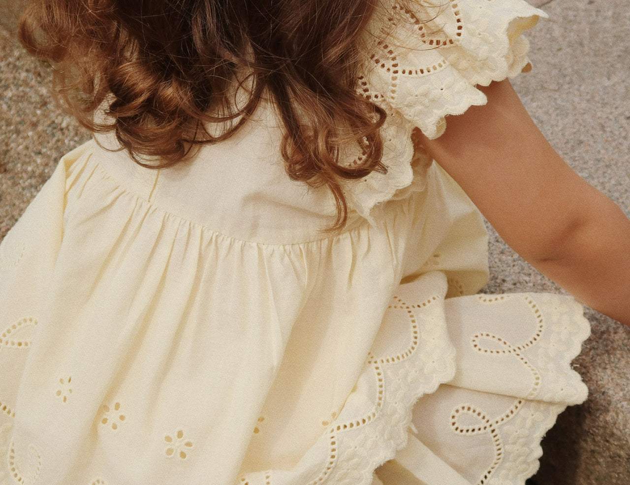 Konges Sløjd A/S WOVEN SKIRTS cloud cream