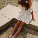 Konges Sløjd A/S WOVEN SHORTS & BLOOMERS bow bleu