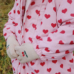 Konges Sløjd A/S Handschoenen cherry/stripe