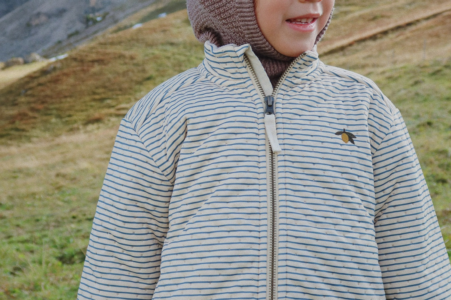 Konges Sløjd A/S BALACLAVAS bunny brown melange