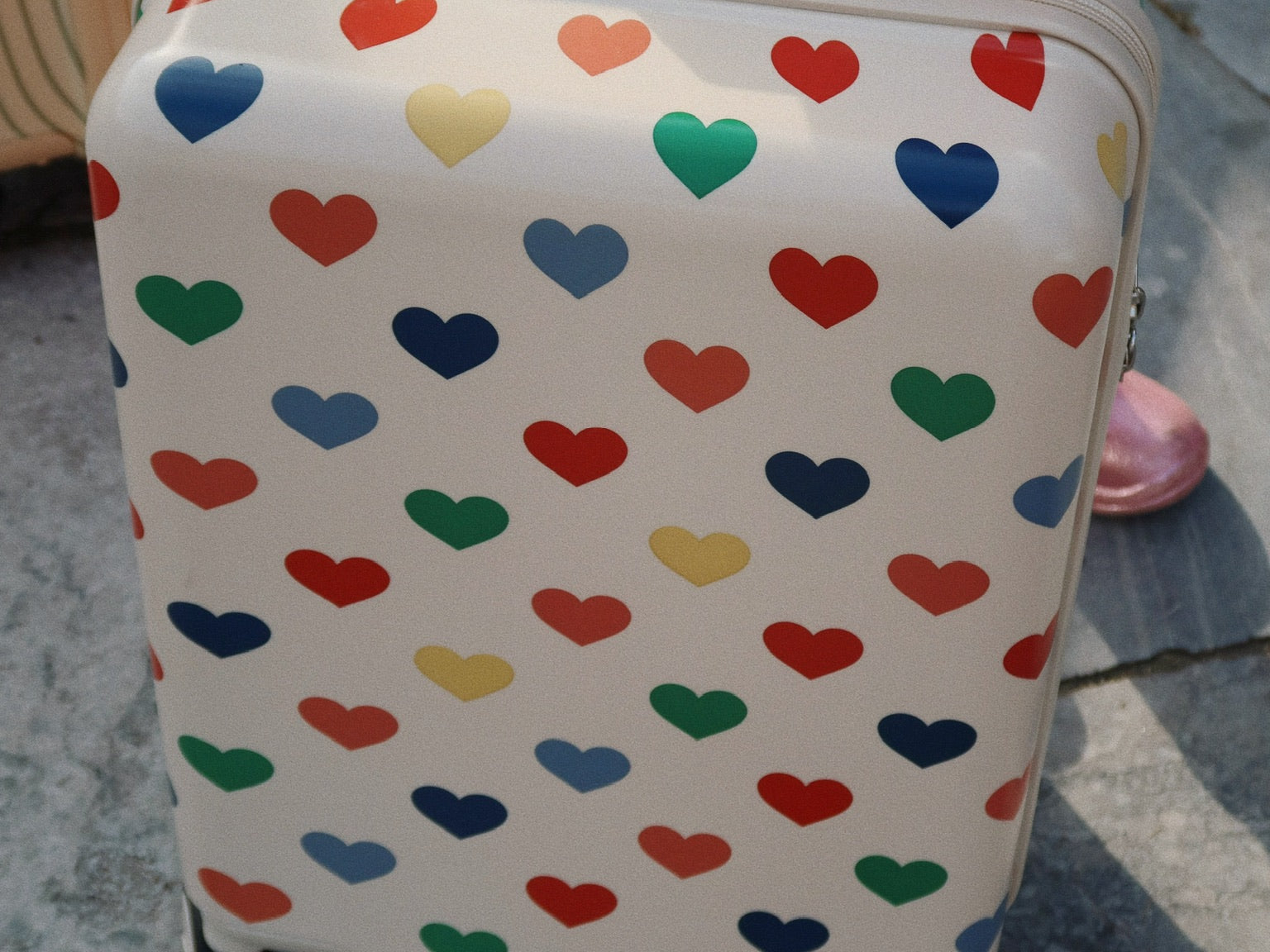 Konges Sløjd A/S Reiskoffer bon coeur coloré
