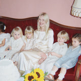 Konges Sløjd A/S WOVEN SHORT SLEEVE SHIRTS cloud stripe