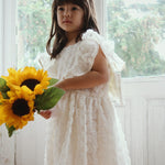 Konges Sløjd A/S WOVEN DRESSES eggnog