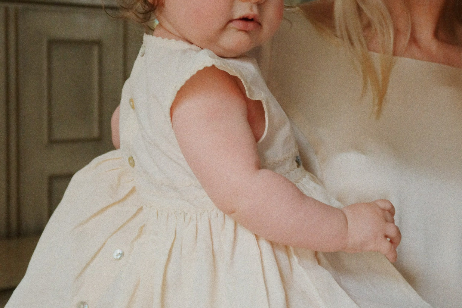 Konges Sløjd A/S WOVEN DRESSES eggnog