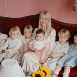 Konges Sløjd A/S WOVEN SHORT SLEEVE SHIRTS cloud stripe